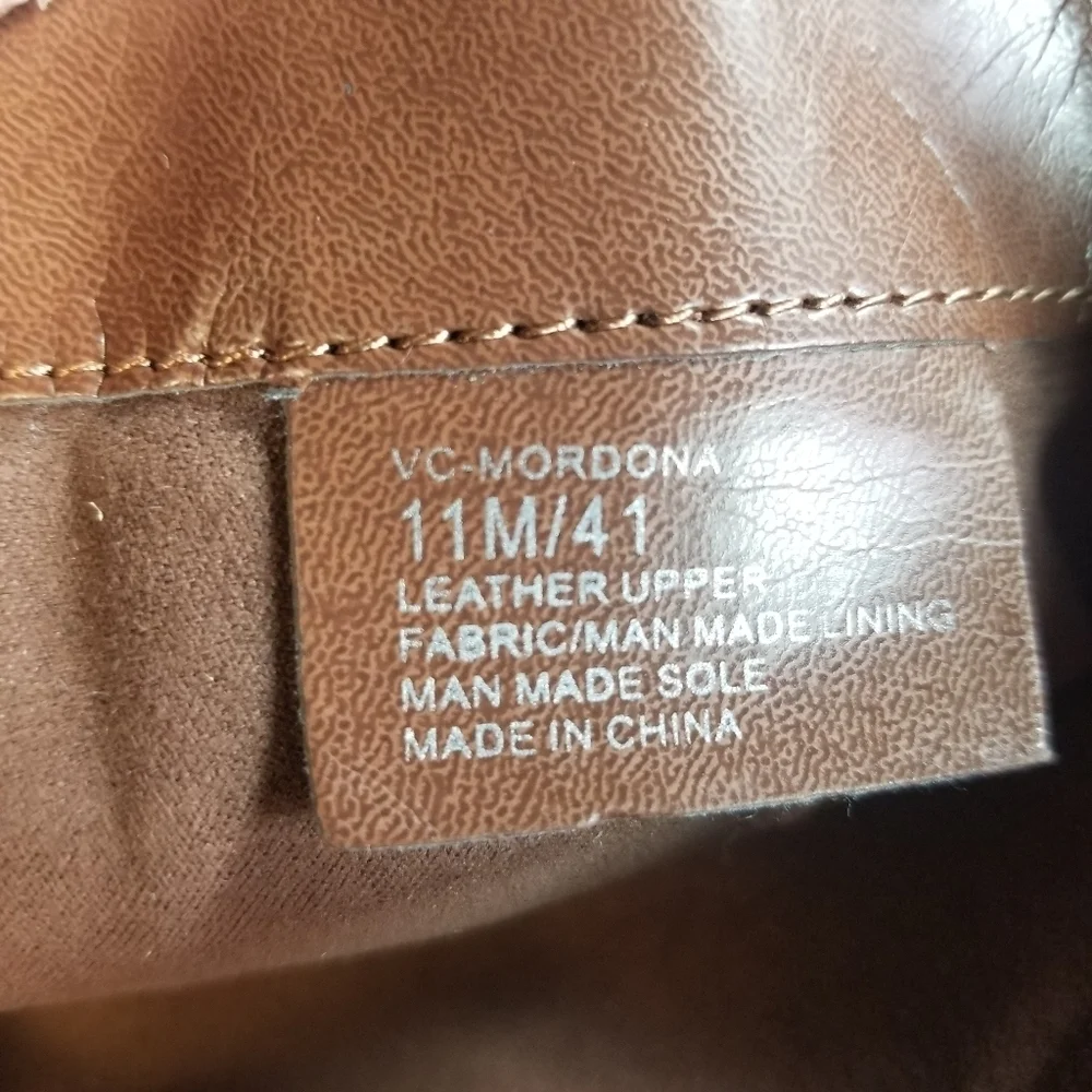 Vince Camuto Mordona leather tall riding boots